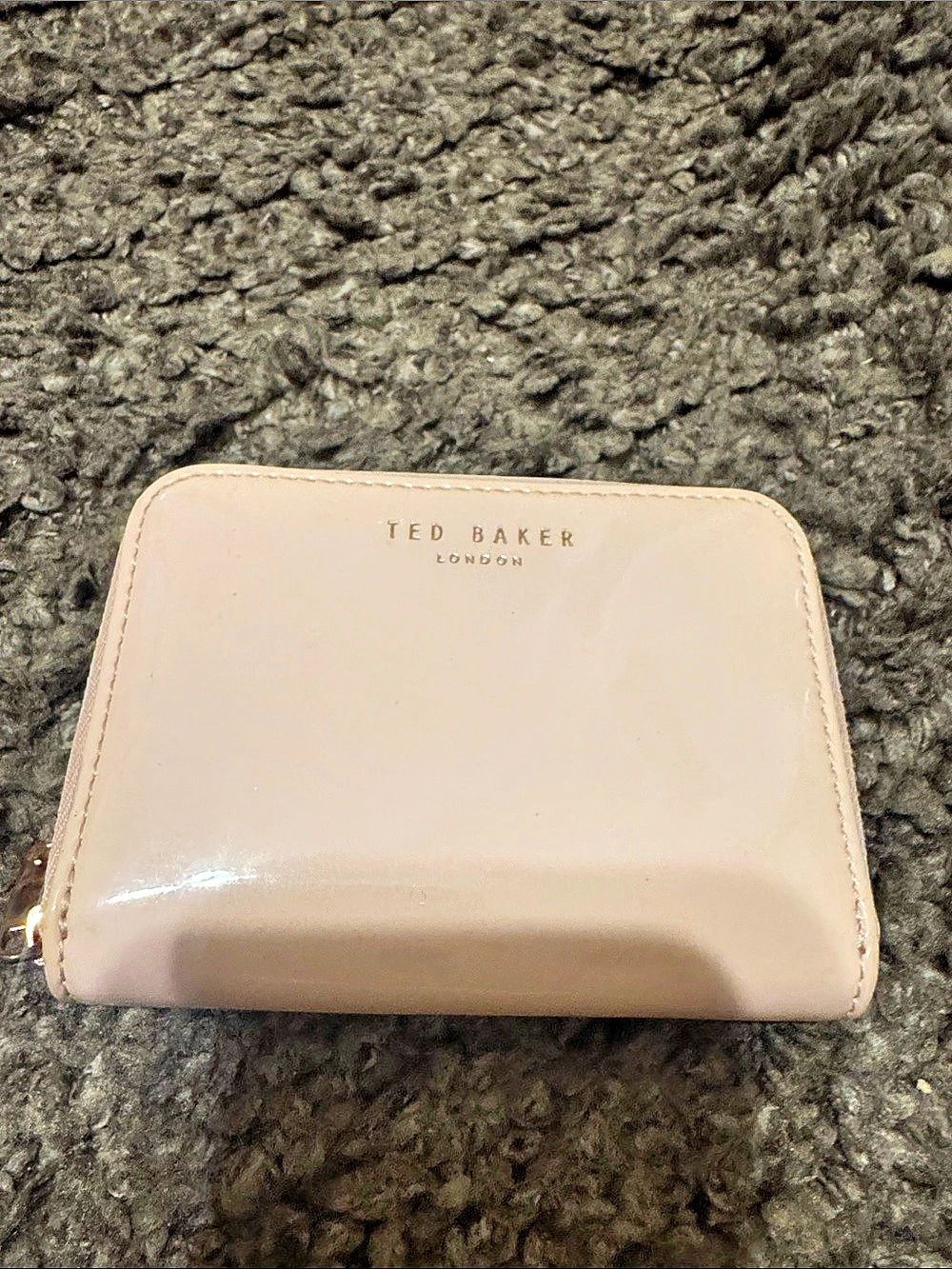 Ted Baker Zip Around Wallet in Pink